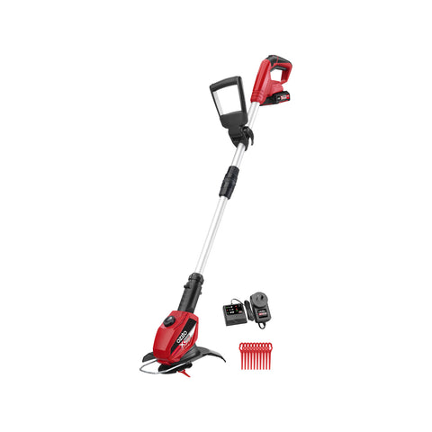 Ozito PXC 18V 240mm Cordless Grass Trimmer, Telescopic Shaft, 2.0Ah Kit PXCLTK-218
