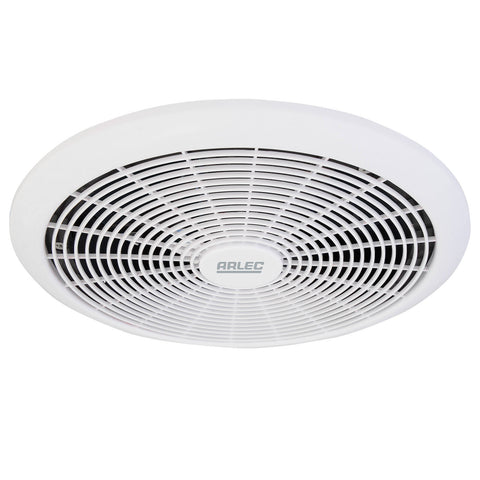 Arlec 200mm White Energy Efficient Ceiling Exhaust Fan - 220m3/hr, 4.2W, MEF20