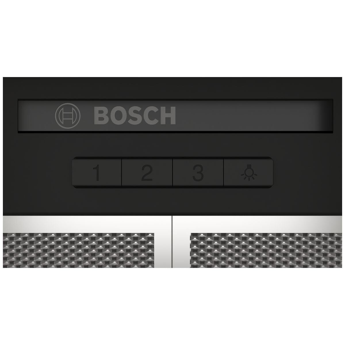 Bosch Series 2 60cm Integrated Rangehood - Matte Black - 384m³/h, 3 Power Levels - DBB63BC60A