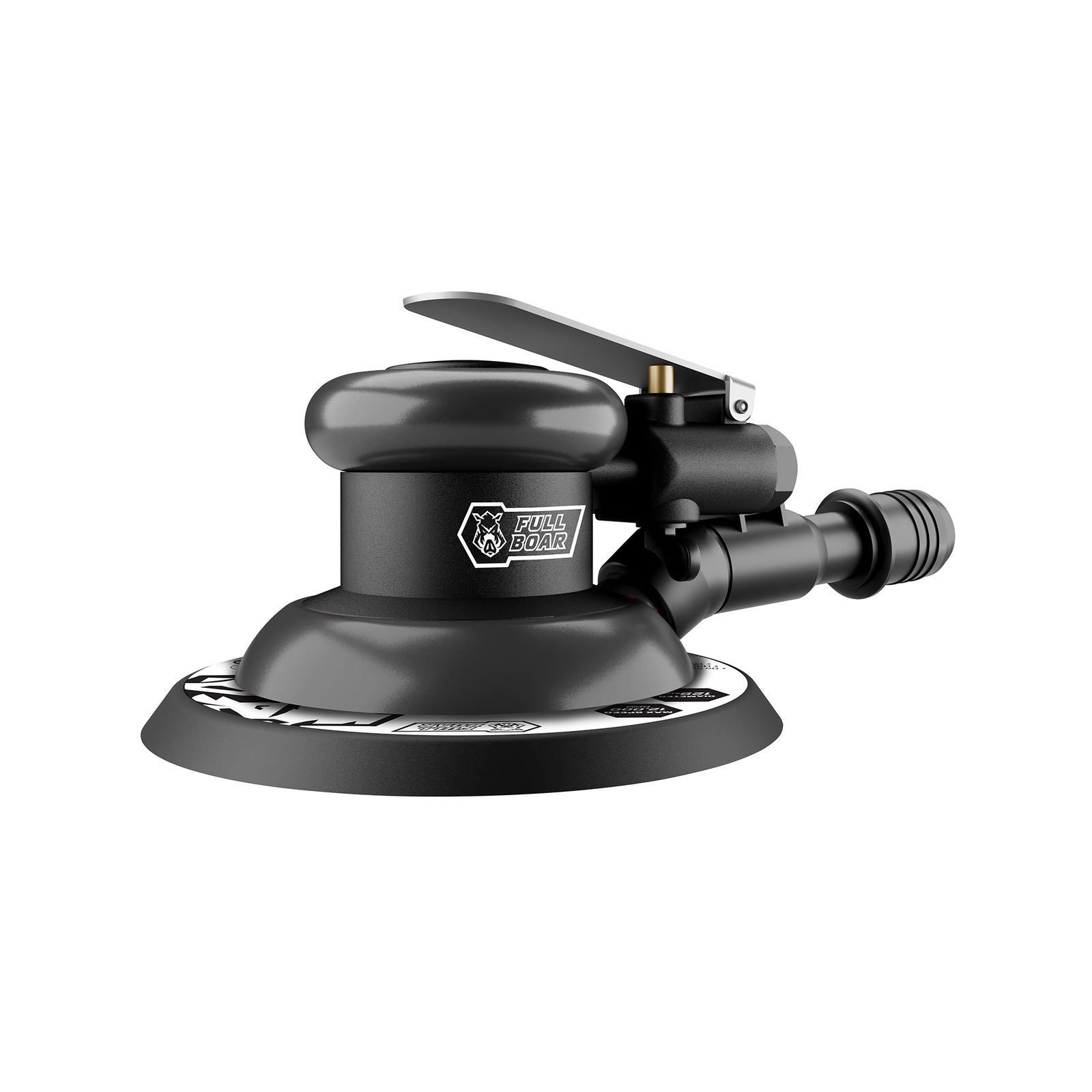 Full Boar 150mm Black Orbital Air Sander Variable Speed Random Orbit 90psi FBAS-150