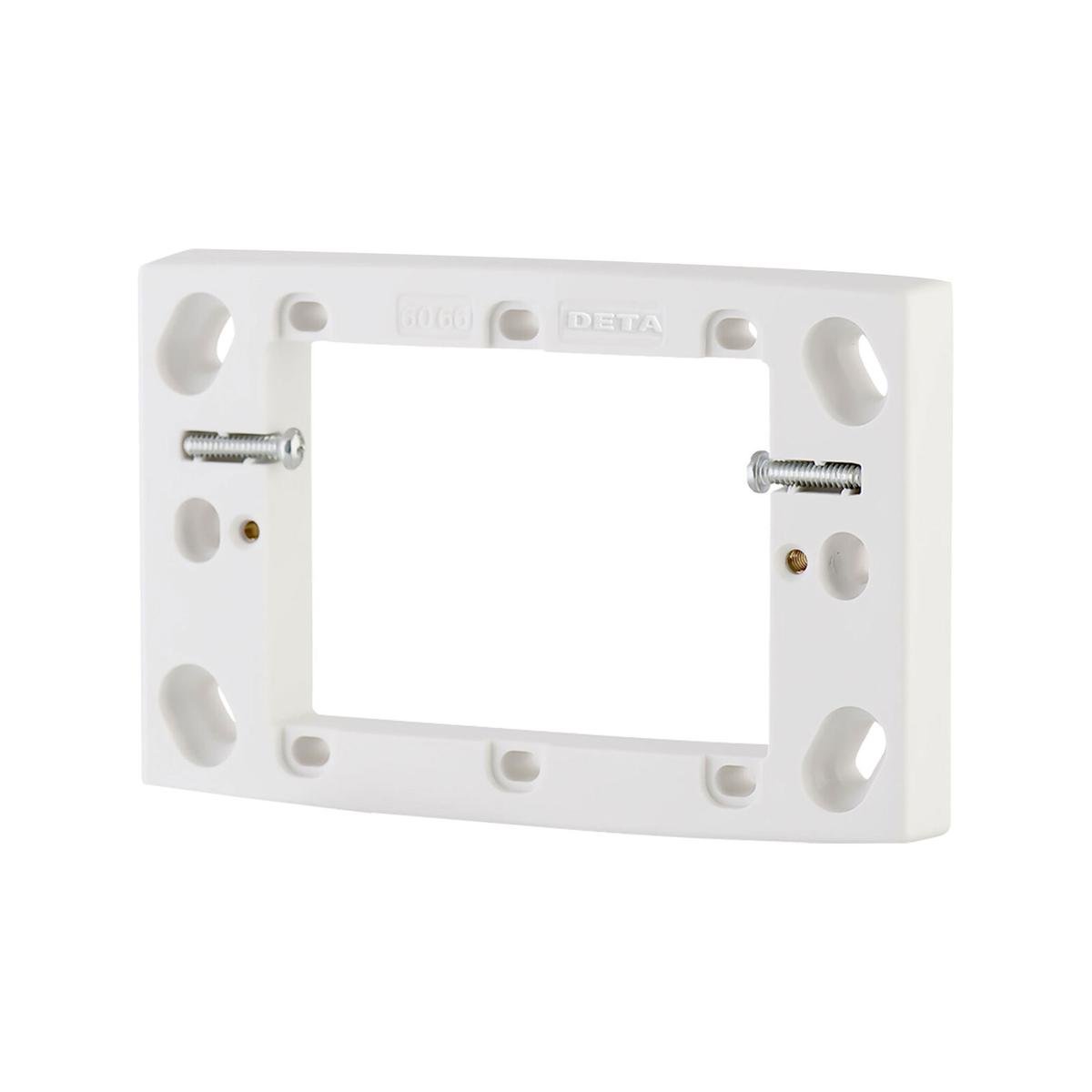 Deta Shallow Mounting Block 5 Pack - 14mm Deep Polycarbonate - Durable - SuperSaverAU - view 1