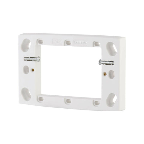 Deta Shallow Mounting Block 5 Pack - 14mm Deep Polycarbonate - Durable - SuperSaverAU - view 1