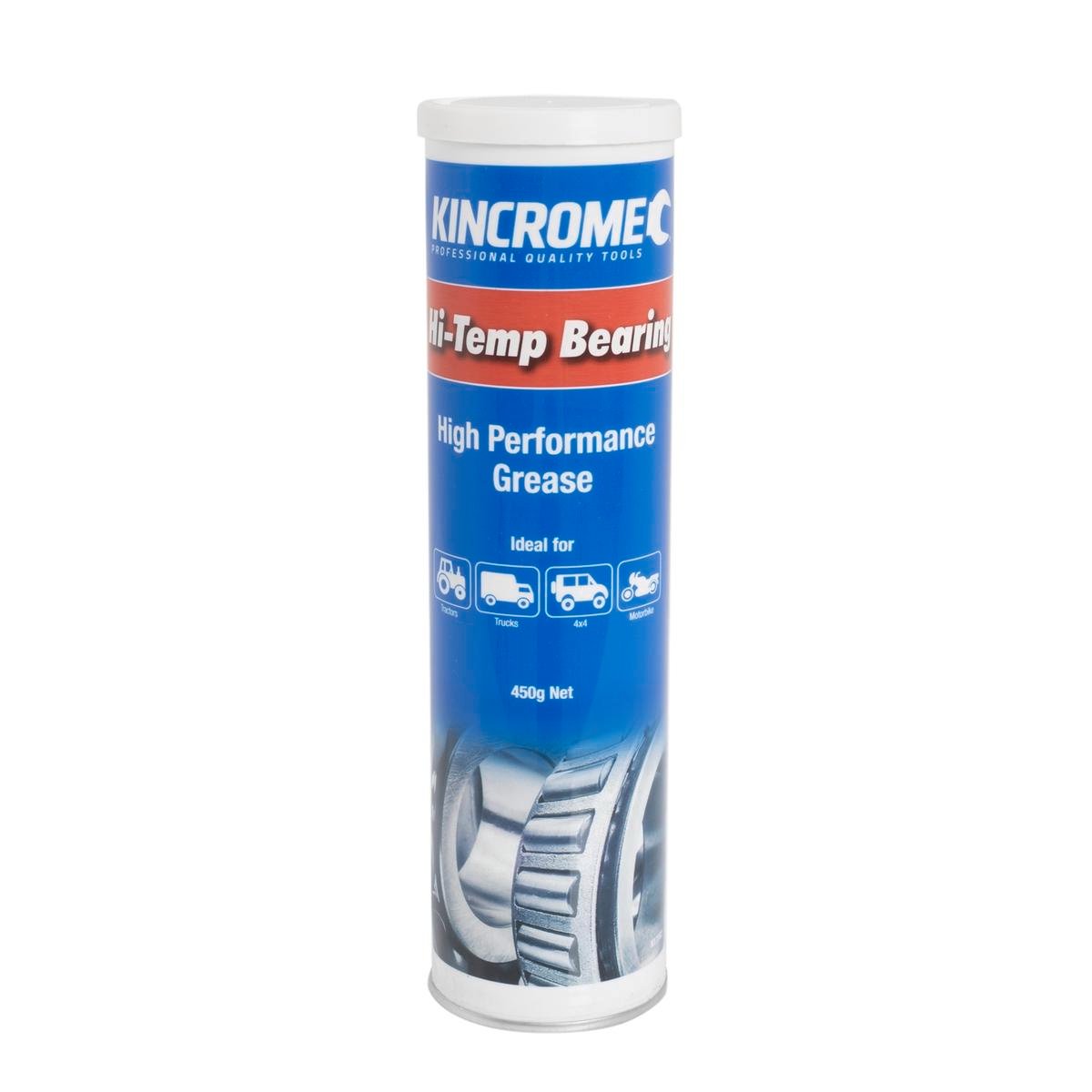 Kincrome Hi Temperature Grease Cartridge 450g NLGI 2 Water Resistant - SuperSaverAU - view 1
