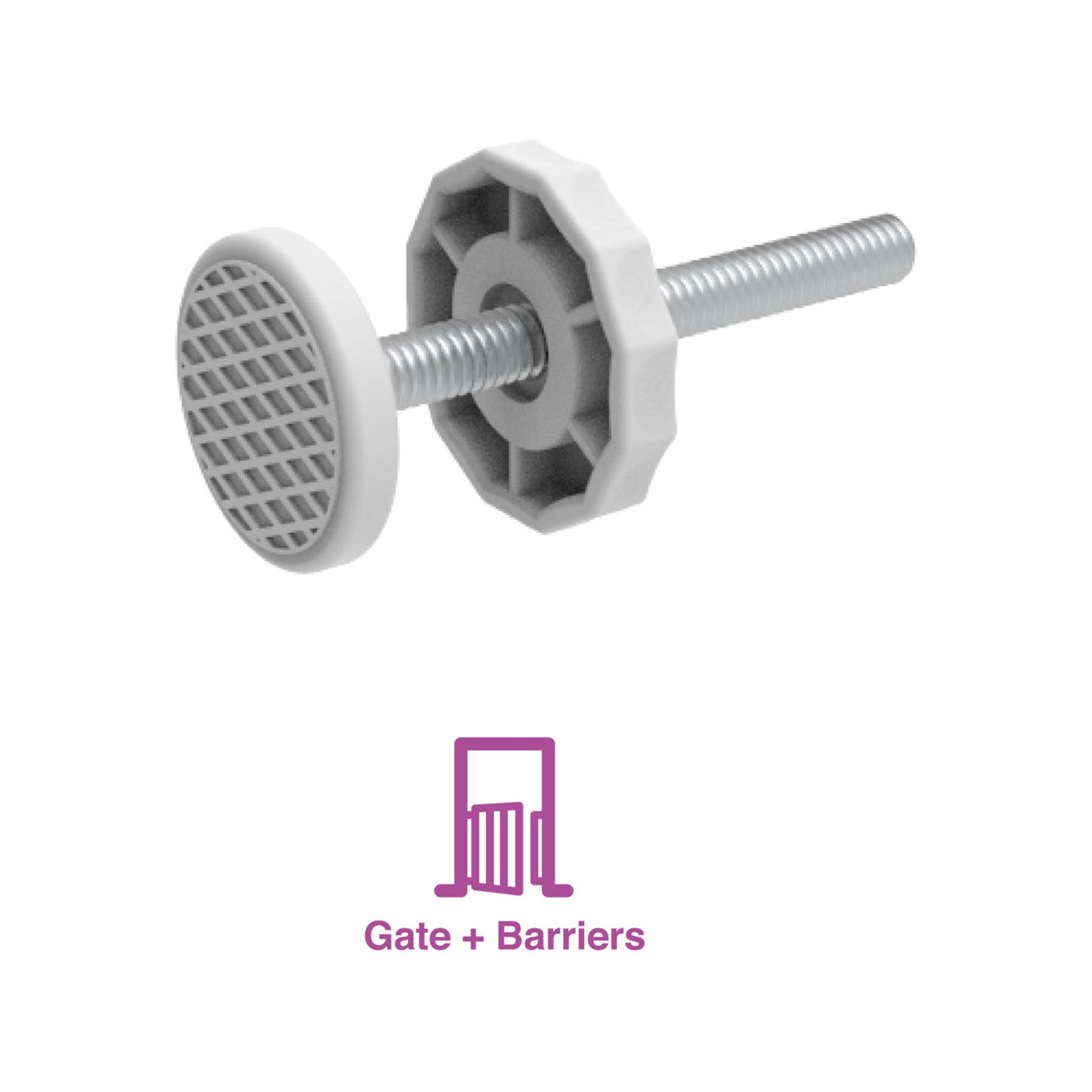 Perma Child Safety Gate Rotary Pressure Mounting Bolts - 4 Pack