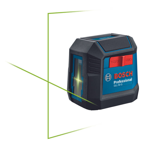 Bosch Professional GLL 50G Green Crossline Laser Level