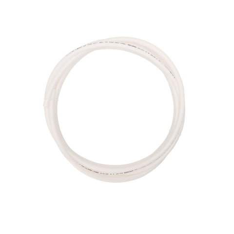 Aquaport 1/4" x 3m Water Filter Tubing, Food Grade Plastic, White