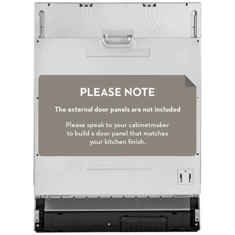 Artusi 60cm Fully Integrated Dishwasher - 15 Place Settings, Extra Dry, Delay Start, Eco Wash - ADWFI603