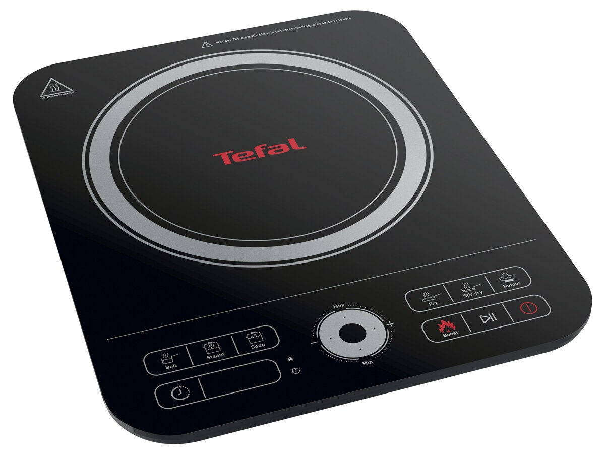 Tefal Express portable induction cooktop - 6 cooking functions, Boost mode, 10 heating levels - IH720860