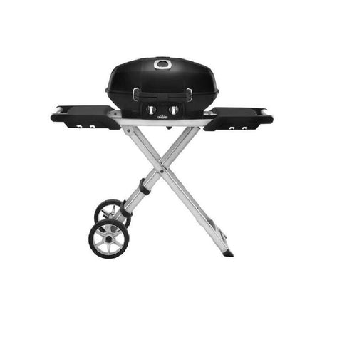 Napoleon Portable LPG BBQ - 2 Stainless Steel Burners, Push Button Ignition, Trolley - PRO285X-BK-AU