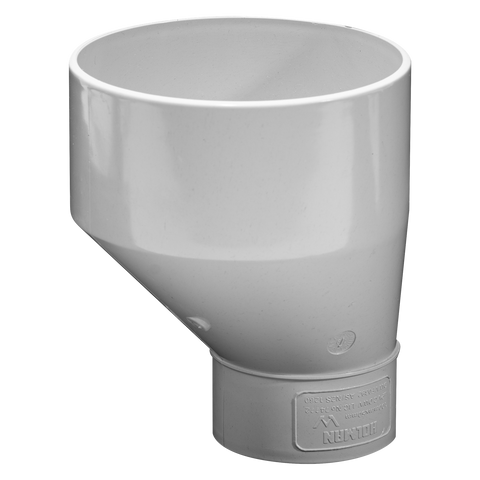Holman 100 x 50mm PVC DWV Taper Level Invert, Underground Rated