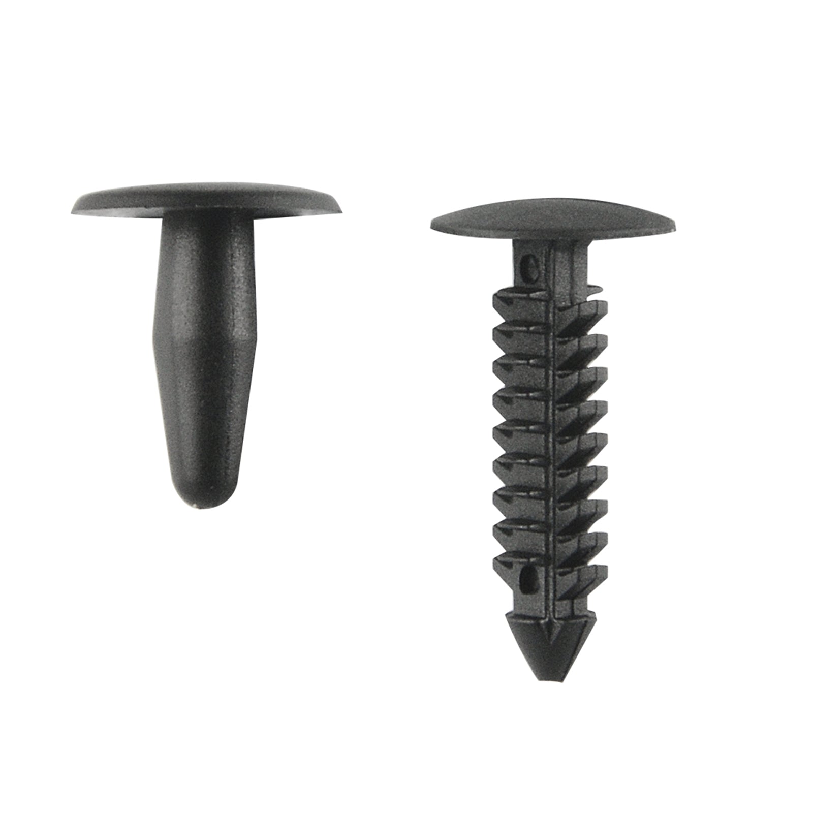 Pinnacle Black Nylon Assorted Trim Clips - 4 Pack