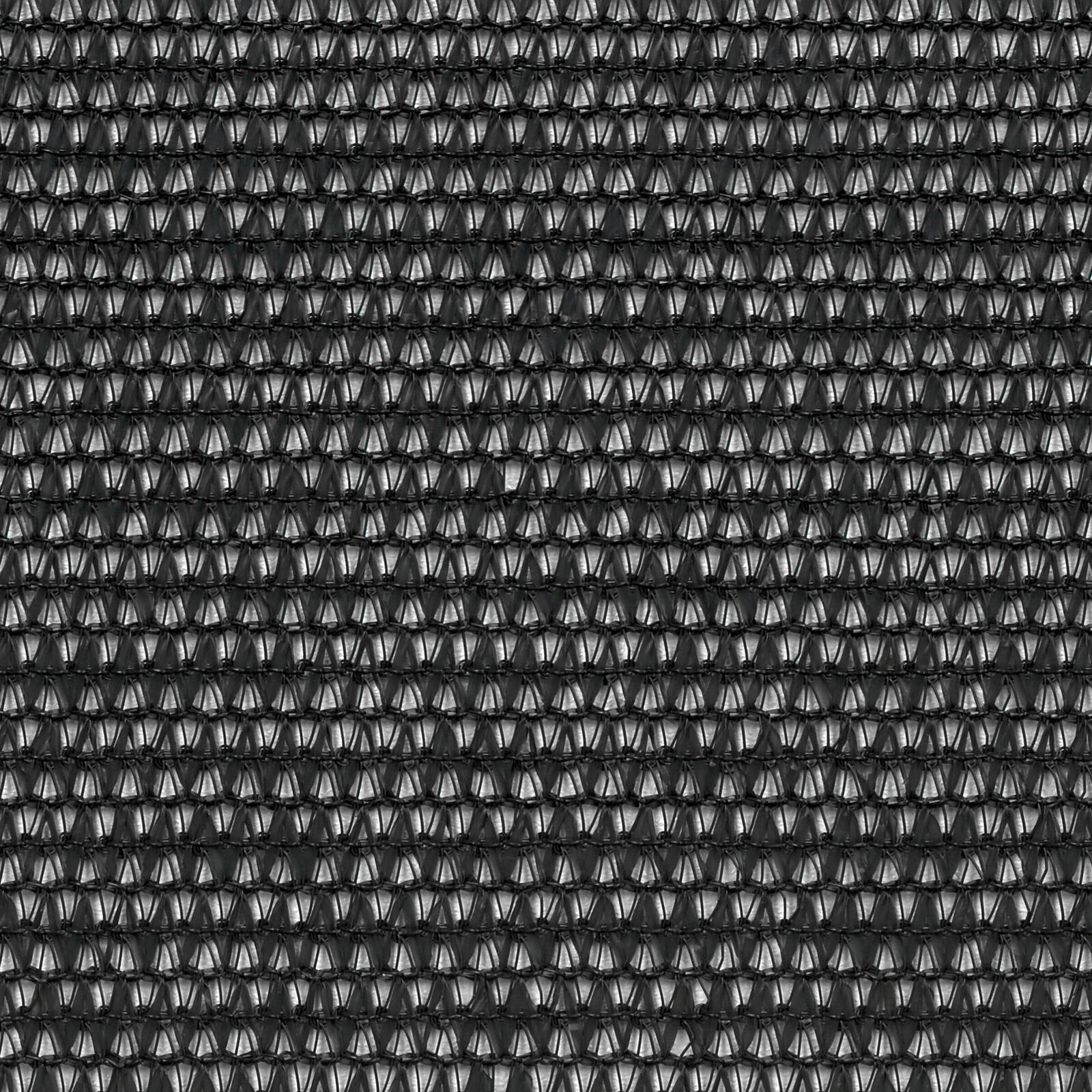 Coolaroo 3.66 x 3m Graphite Heavy Duty Screening Shade Cloth - HDPE 70% UV Block