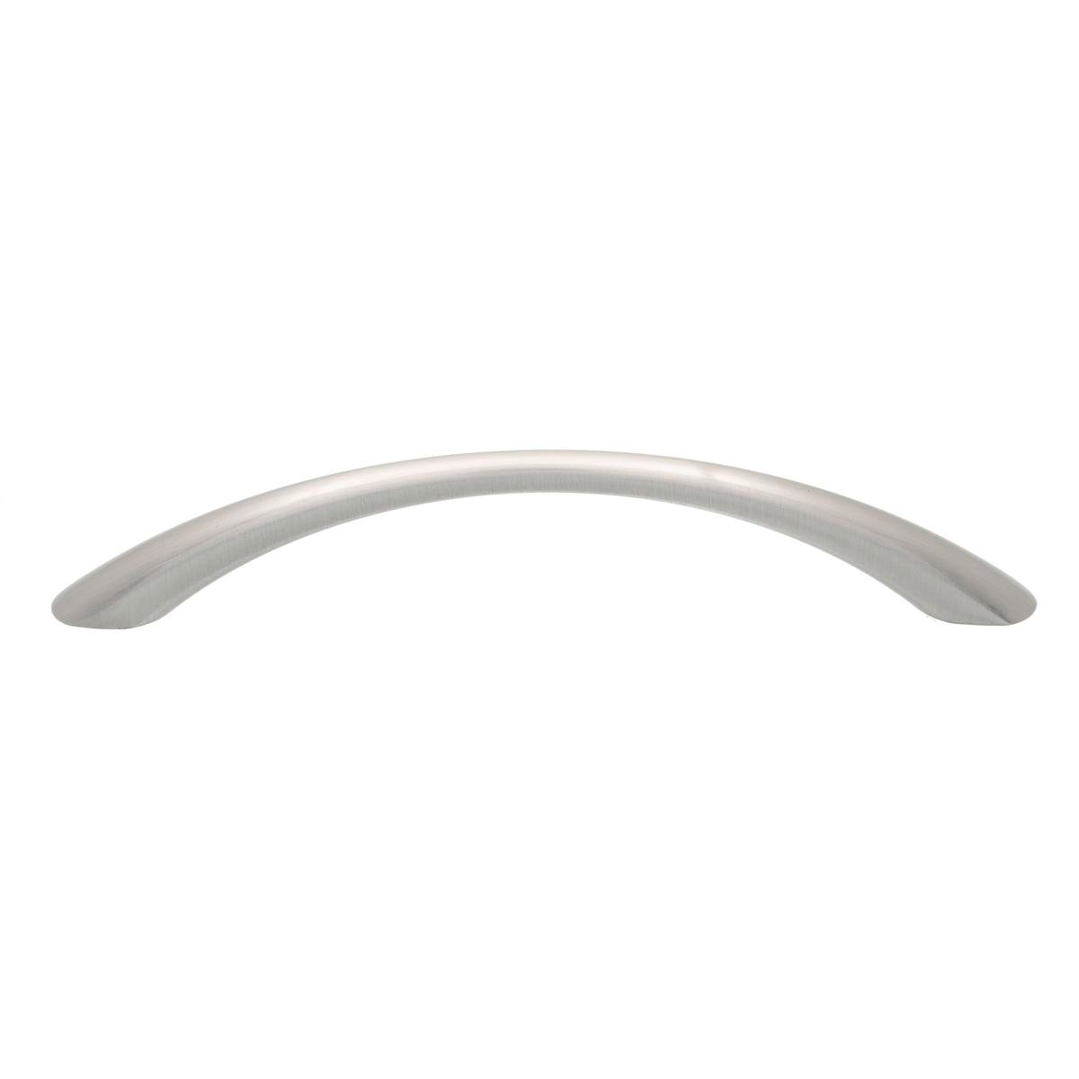 Prestige 128mm Tapered Bow Handle - Brushed Nickel - Zinc Alloy - Easy Install - SuperSaverAU - view 1
