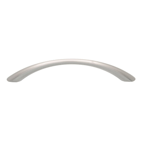 Prestige 128mm Brushed Nickel Zinc Alloy Tapered Bow Handle