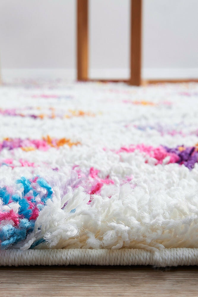 Rug Culture Vegas Large Rug 290x200cm - Multi-coloured Polypropylene Pile, Power Loomed - VEG-MOROC-290X200