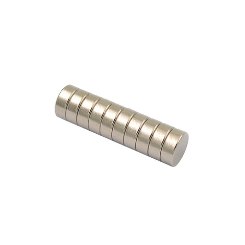 Everhang 8mm Rare Earth Neodymium Disc Magnet 10 Pack