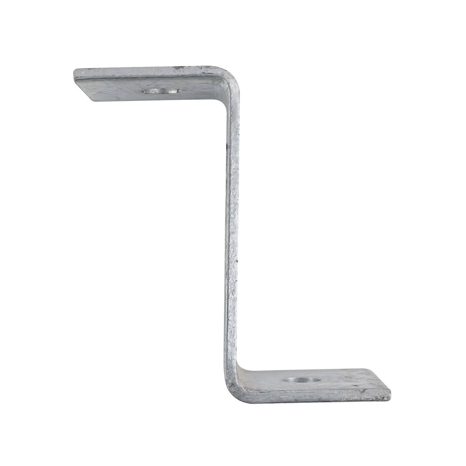 Carinya 50 x 100 x 50 x 50 x 4mm Galvanised Steel Reinforcing Z Bracket, 200kg
