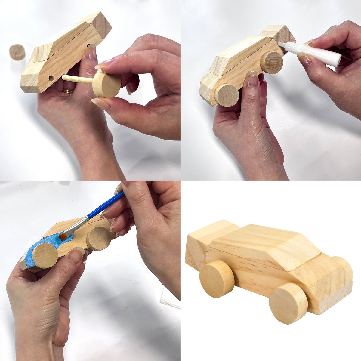 Boyle Wood Craft Project Kit Rally Car - 1 Pack - 117mm x 63mm x 35mm - SuperSaverAU - view 3