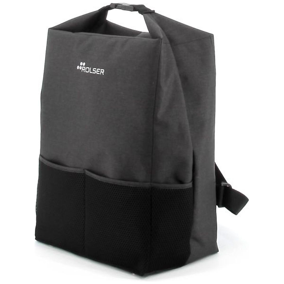 Rolser One Tweed TShop 4 wheel swivelling trolley and backpack - 27L - Black - R-ONE001-1023