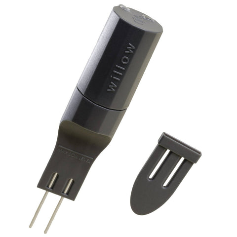 Willow Smart Indoor Plant Sensor - Charcoal - Monitors Soil Moisture, Light, Temperature, Humidity - Bluetooth Connectivity - SuperSaverAU - view 1