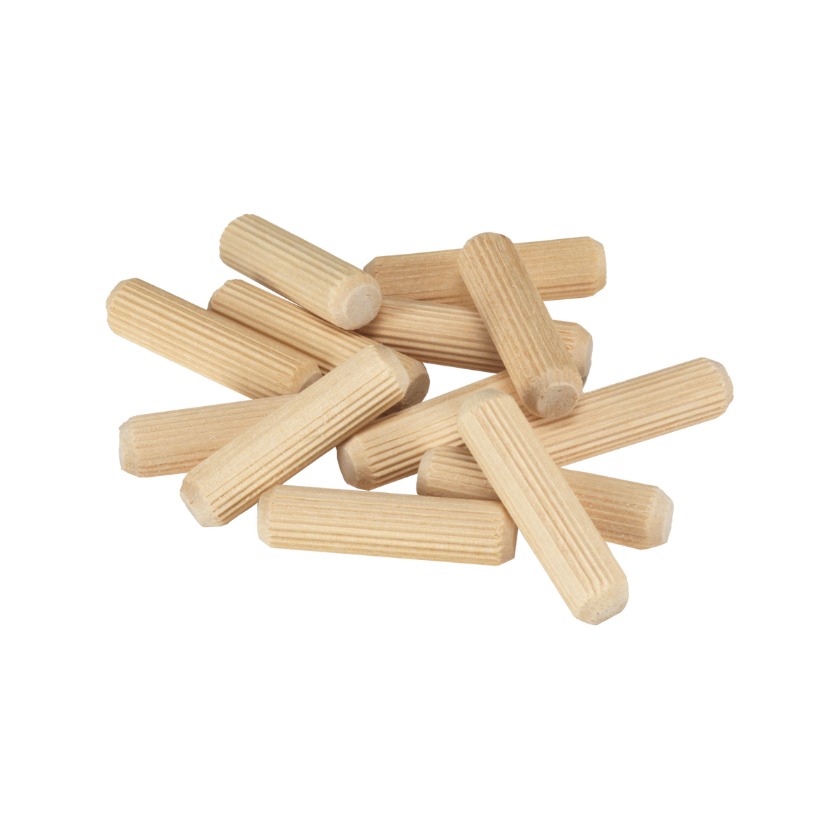 Ryobi 10mm Fluted Dowels - 100 Pack Kiln-Dried for Strong Timber Joints