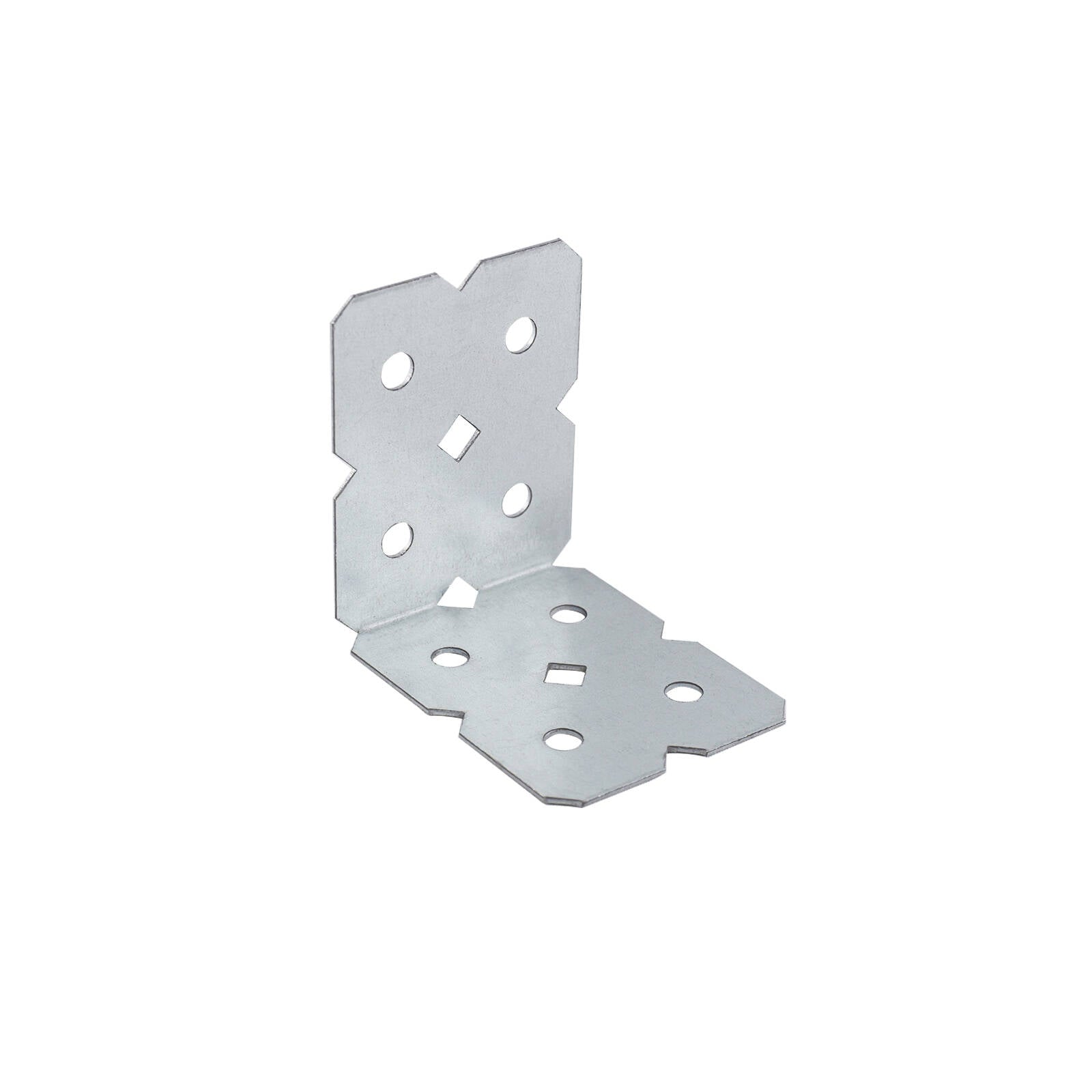 Carinya 50 x 50 x 40 x 1mm Galvanised Steel Angle Make-A-Bracket - 8 Pack