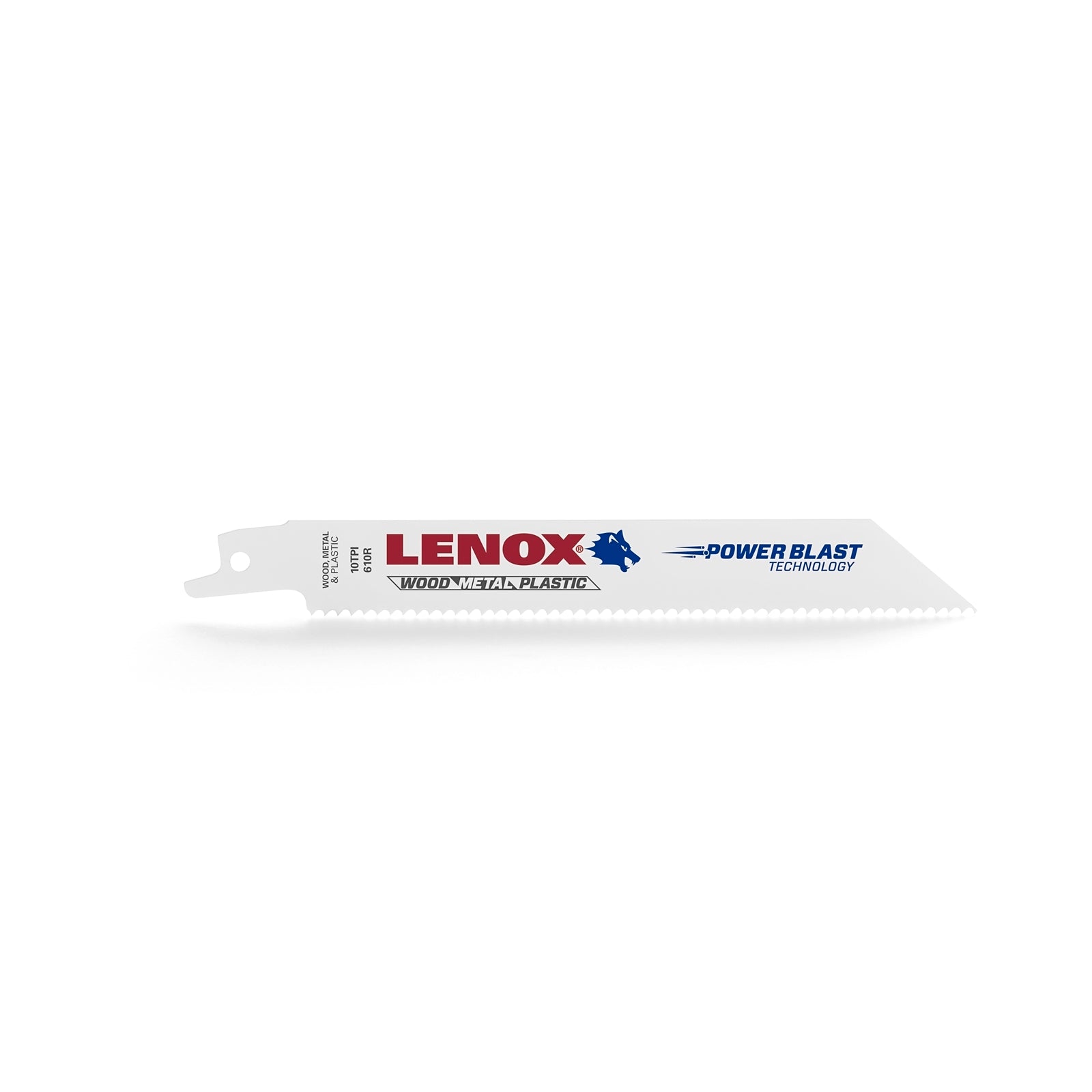 Lenox 150 x 19 x 0.9mm 10TPI General Purpose Reciprocating Saw Blade Bi-Metal 5 Pack