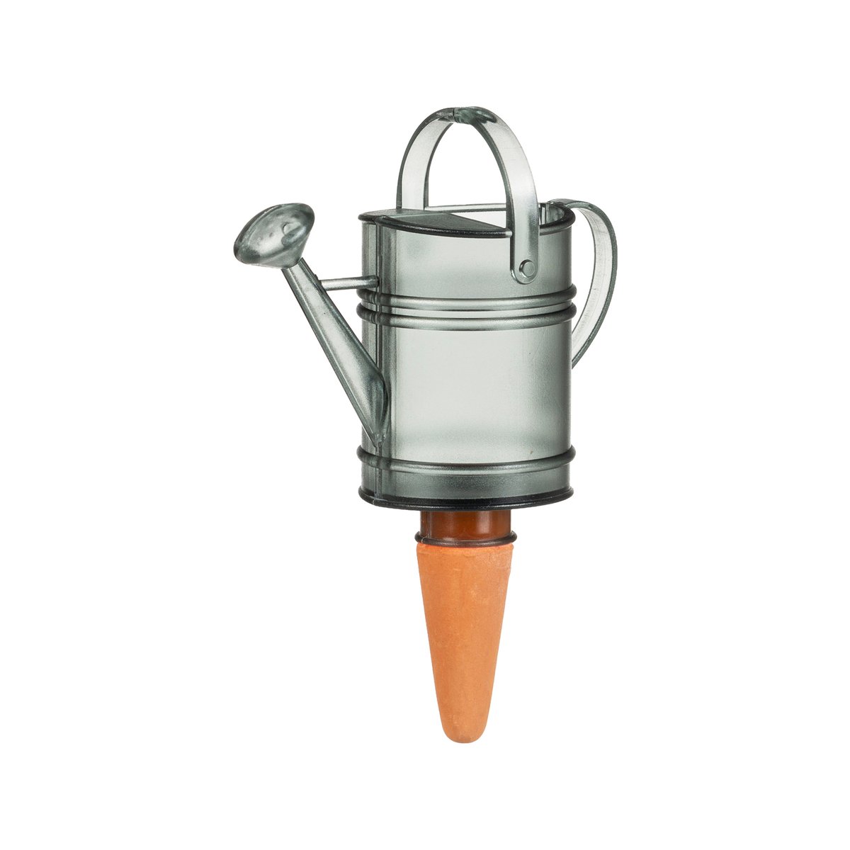Scheurich Nellys 12.5 x 6.5cm Grey Plastic Self-Watering Plant Accessory