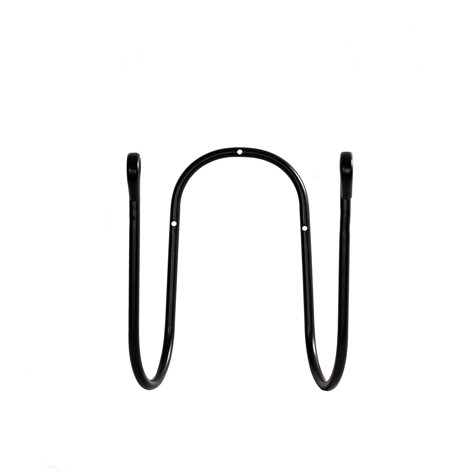 Rapid Products Black Powder Coated Steel Giardino Hose Hook Wall Mount