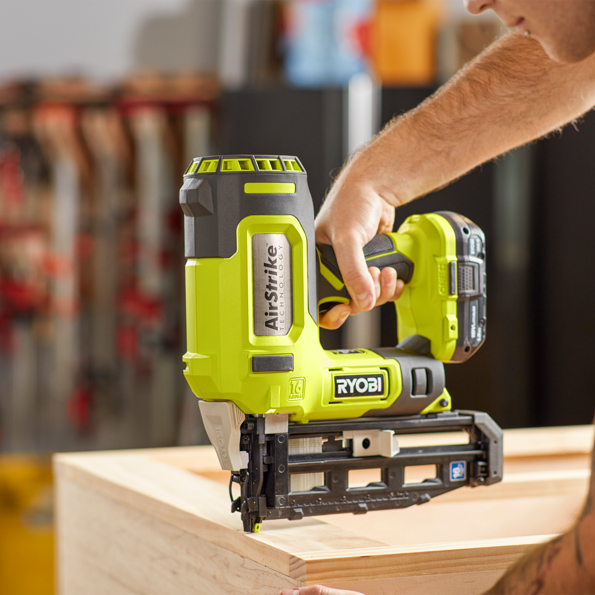 Ryobi 18V ONE+ 16GA Brad Nailer Tool Only - Cordless - 105 Nail Capacity - SuperSaverAU - view 3