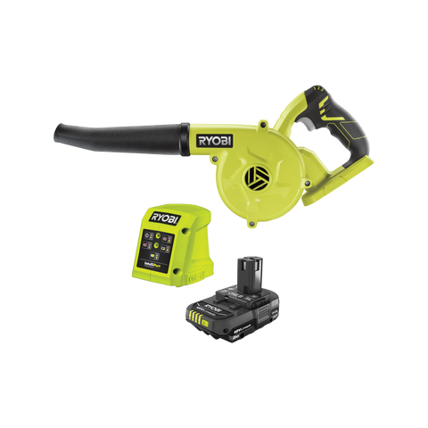 Ryobi 18V ONE+ 2.0Ah Workshop Blower Kit R18TB12