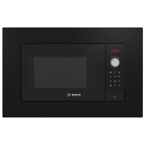 Bosch Serie 2 25L Built-In Microwave Oven 800W - Black with Grill - AutoPilot 8 - BEL653MB3A