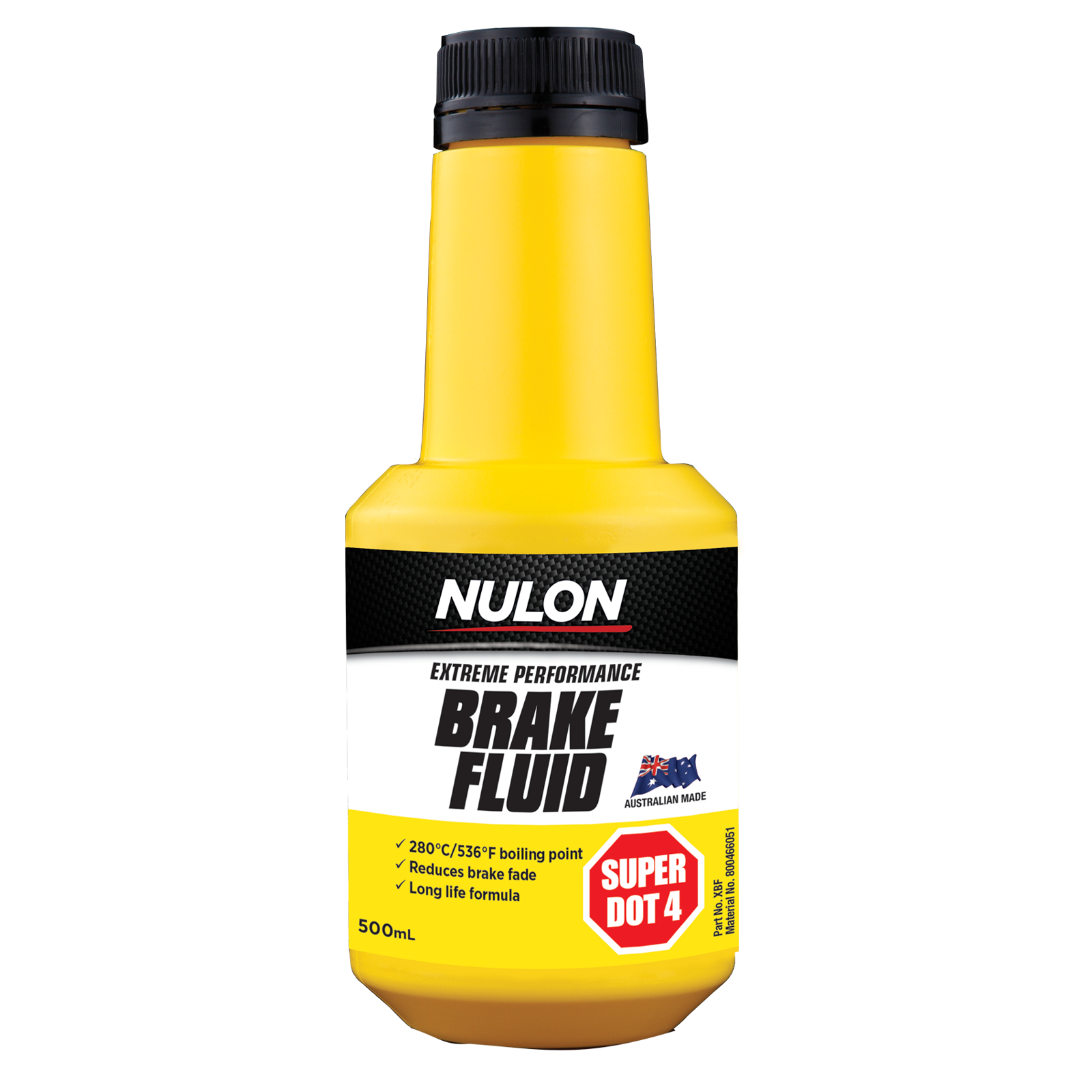 Nulon Extreme Performance Super DOT 4 Brake Fluid 500ml Borate Ester