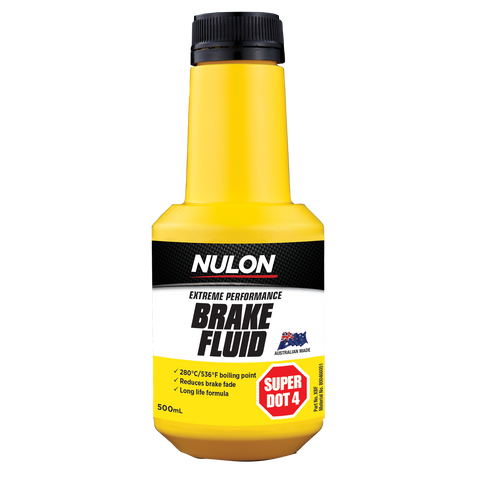 Nulon Extreme Performance Super DOT 4 Brake Fluid 500ml Borate Ester