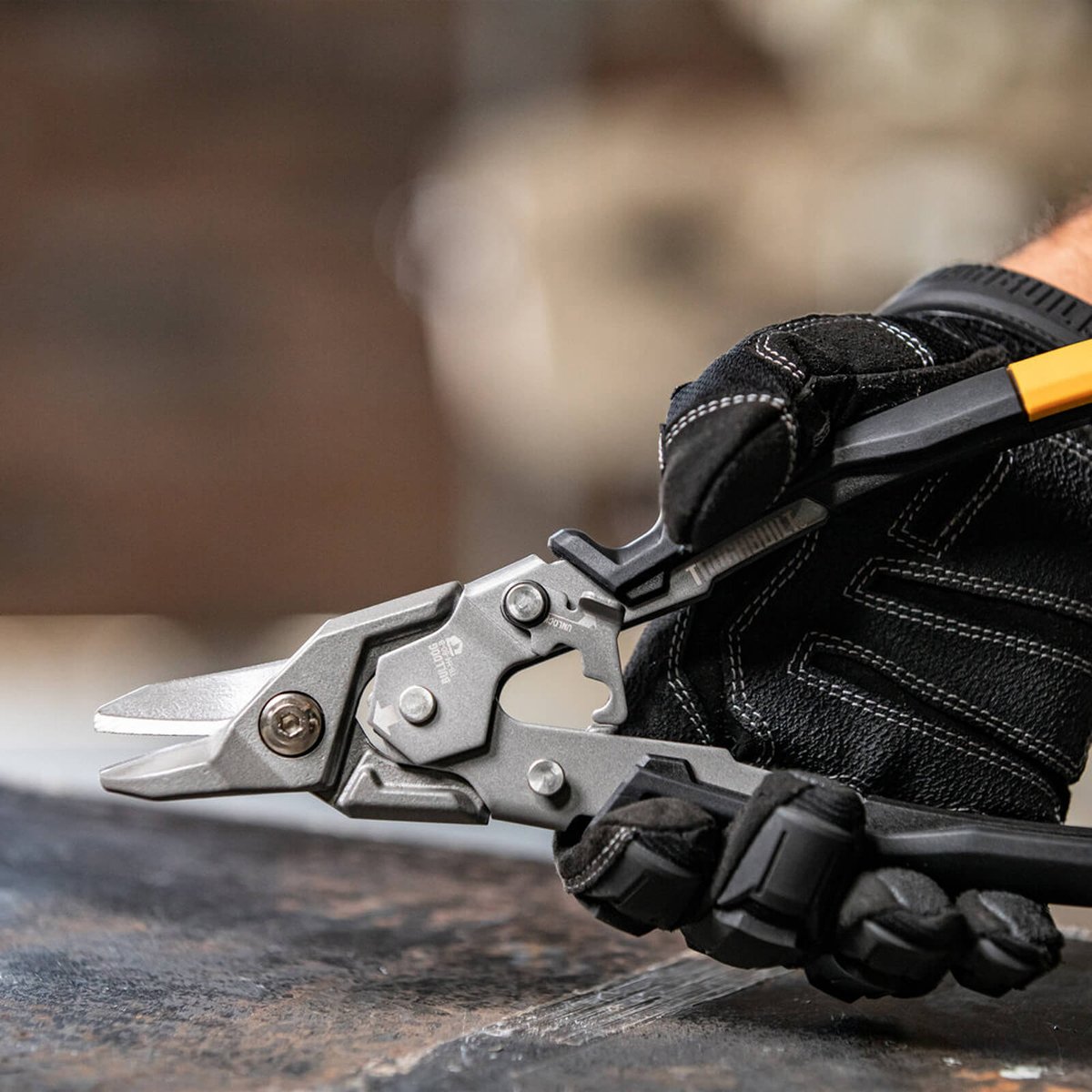ToughBuilt Bulldog Aviation Snips Chrome Molybdenum