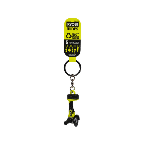 Ryobi Mini S Angle Grinder Keyring - 33mm x 96mm x 17mm - Collectible Replica - SuperSaverAU - view 1