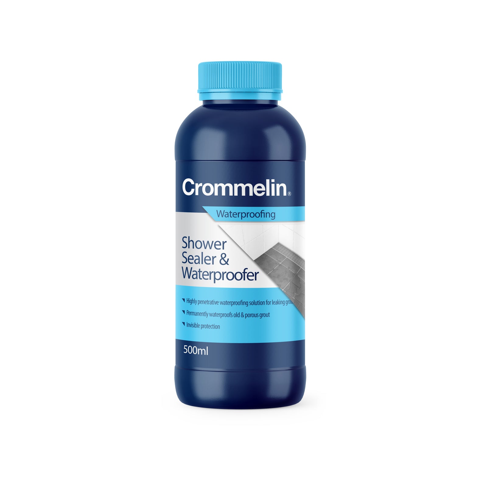 Crommelin Shower Sealer & Waterproofer 500ml Clear Water-Based