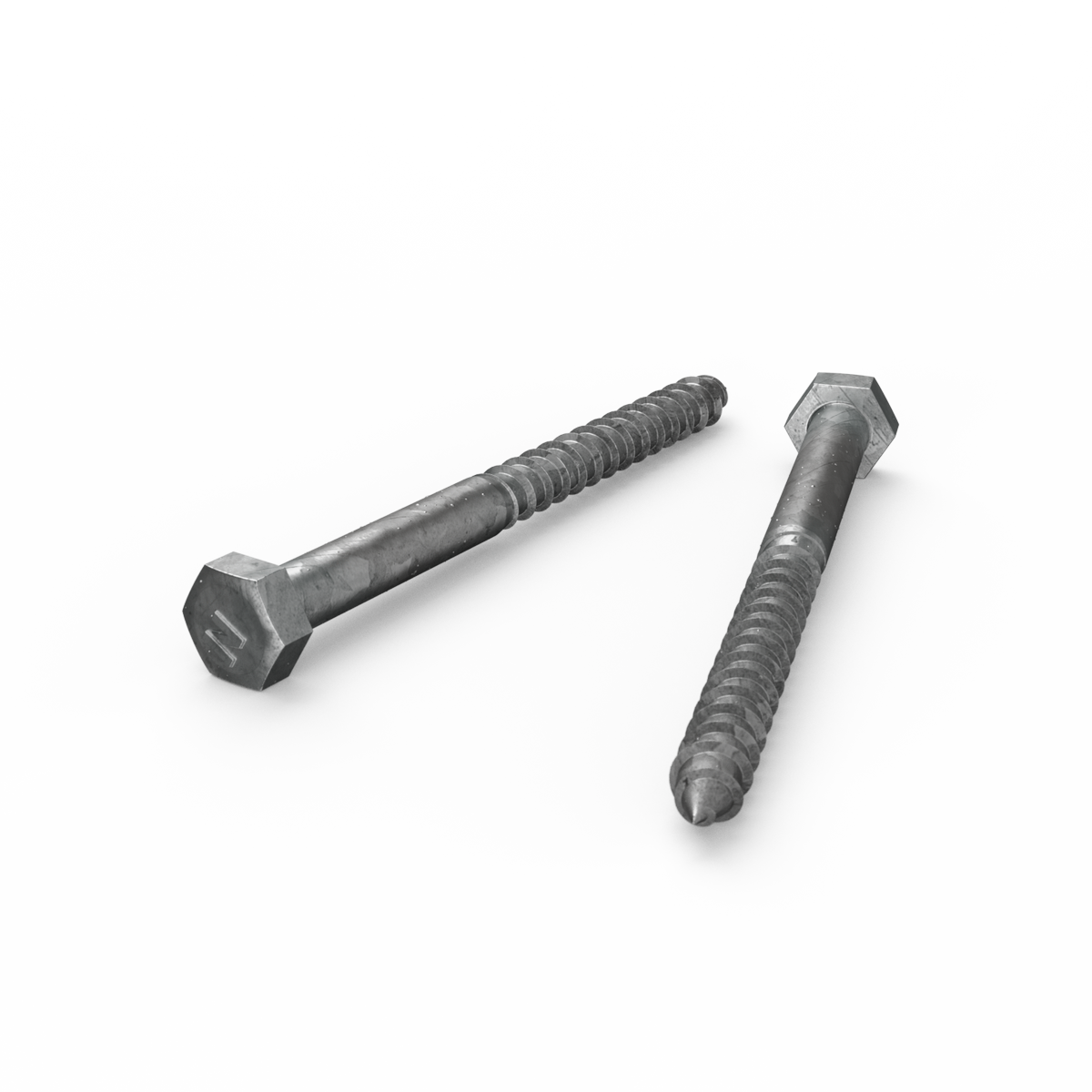 Zenith Hot Dip Galvanised Hex Head Coach Screws M8 x 100mm 25 Pack - SuperSaverAU - view 3