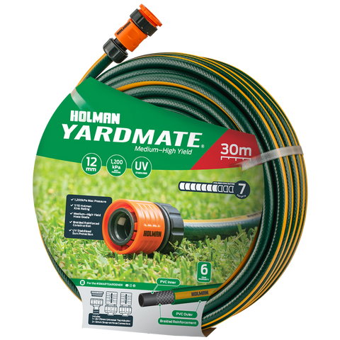 Holman Garden Hose - 12mm x 30m - PVC - UV Stabilised - SuperSaverAU - view 1