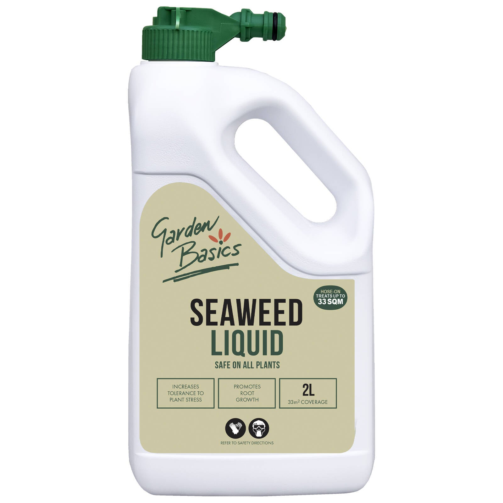 Garden Basics Hose On Liquid Seaweed Plant Food 2L - All Plants & Vegies