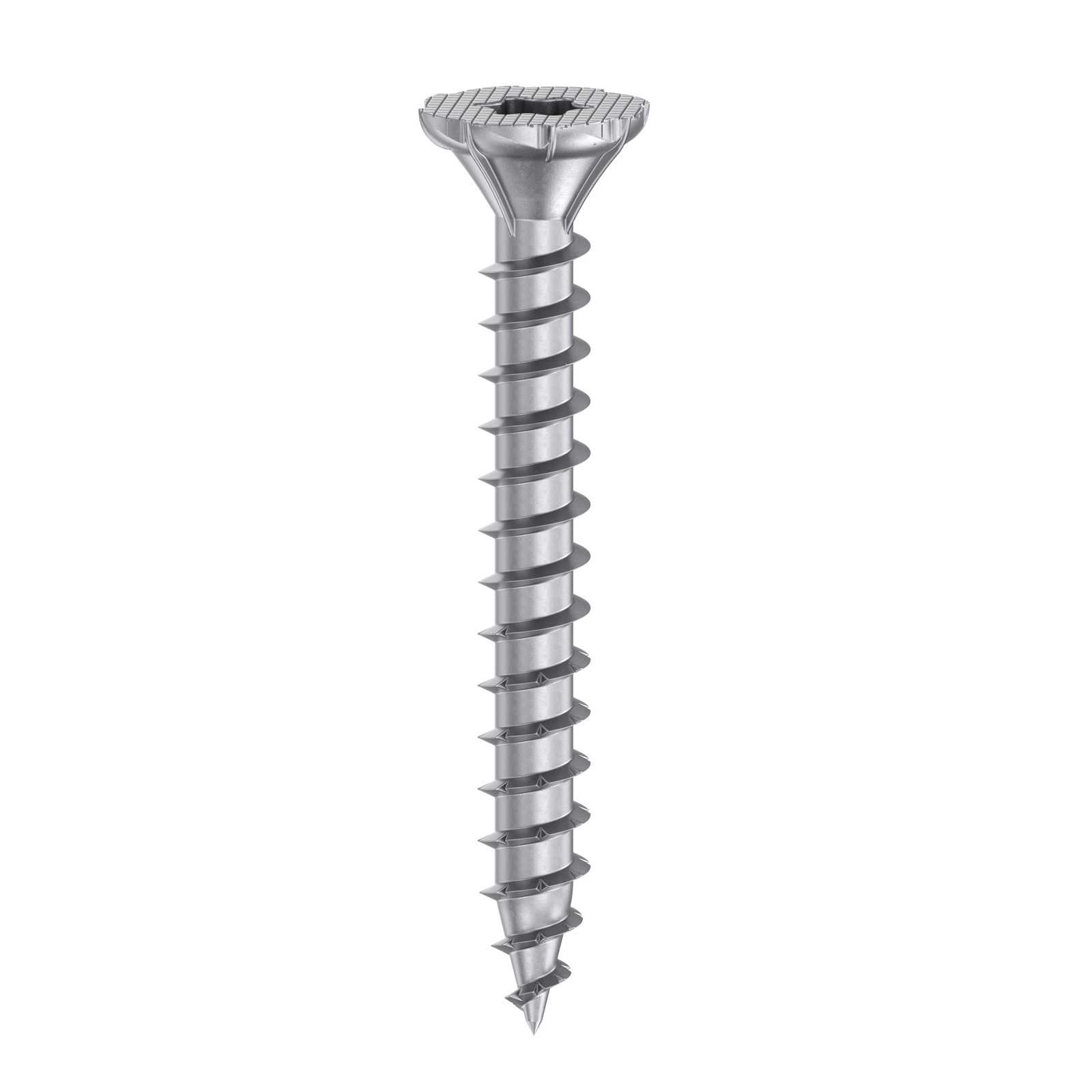 Bremick 10g x 40mm Fibre Cement Screw, Carbon Steel B8 Coating, T25 Drive Self Embedding Head Needle Point - 100 Pack