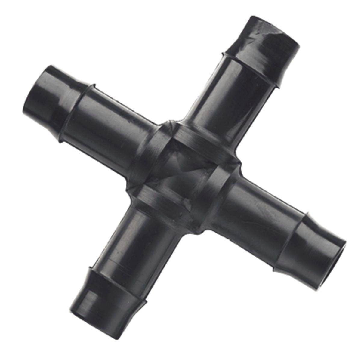 Pope 13mm Barbed Cross - 5 Pack - Polypropylene - Secure Flow Connection - SuperSaverAU - view 1
