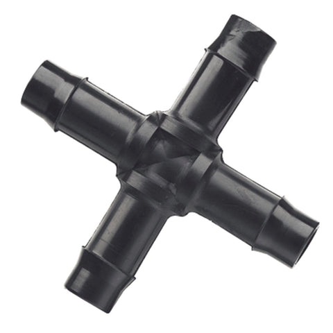 Pope 13mm Barbed Cross - 5 Pack - Polypropylene - Secure Flow Connection - SuperSaverAU - view 1