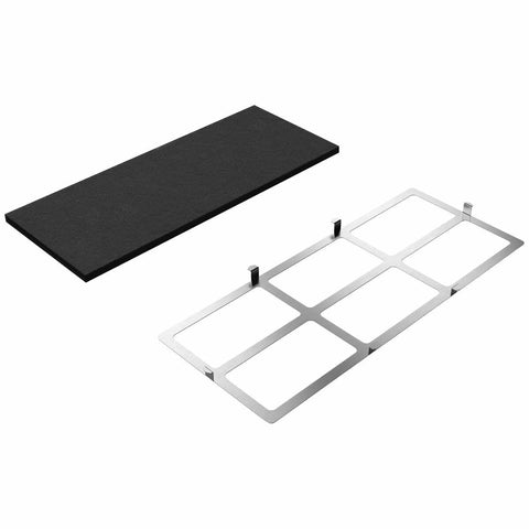 Bosch Standard Recirculation Kit - Active Carbon Filter and Stainless Steel Grille - DWZ0IN0T0