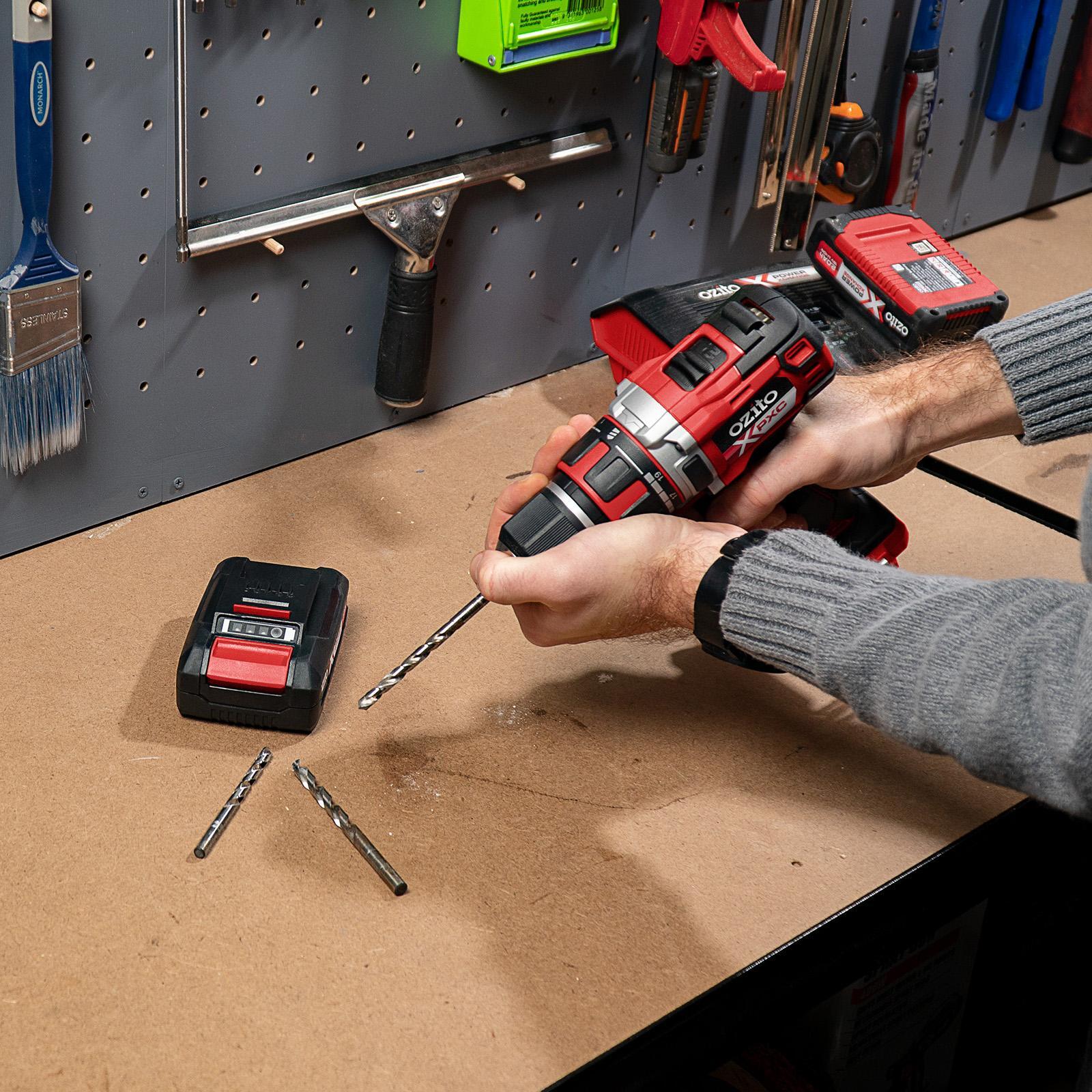Ozito PXC 18V 13mm Brushless Drill Driver Skin Only PXBDS-180