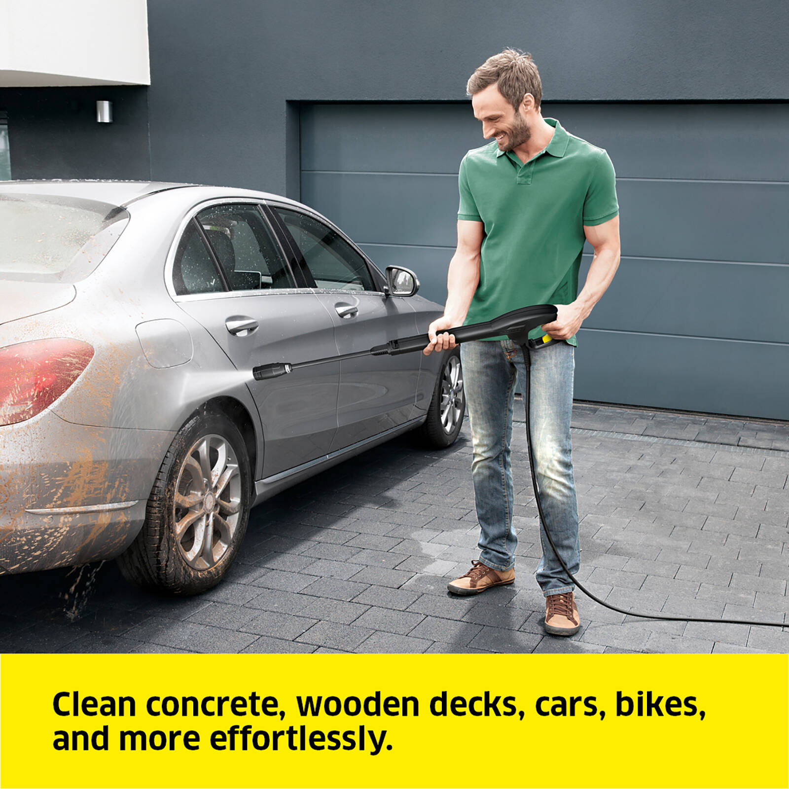 Karcher K4 Universal Corded Pressure Washer 2100 PSI 1800W 6m Hose 1.679-504.0
