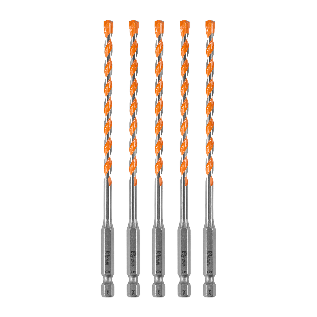 Kango Masonry Drill Bit 5 Pack - 5 x 150mm - Durable Carbide Tip - SuperSaverAU - view 2