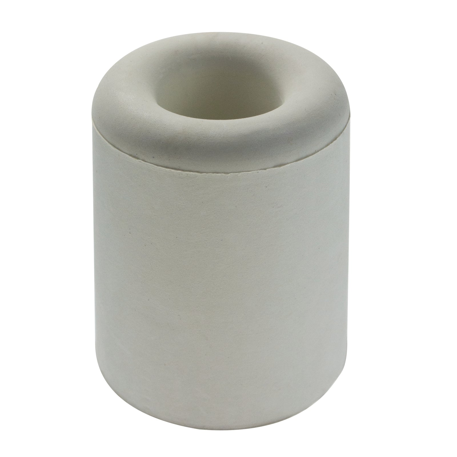 Adoored 36mm White Round Rubber Screw-In Door Stop