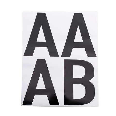Sandleford 150mm Vinyl Self Adhesive Letter Kit - Durable Labelling Solution - SuperSaverAU - view 1