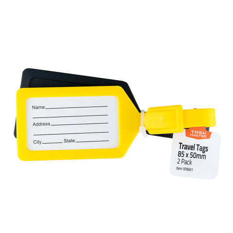 Taskmaster Travel Tags, Plastic, 2 Pack